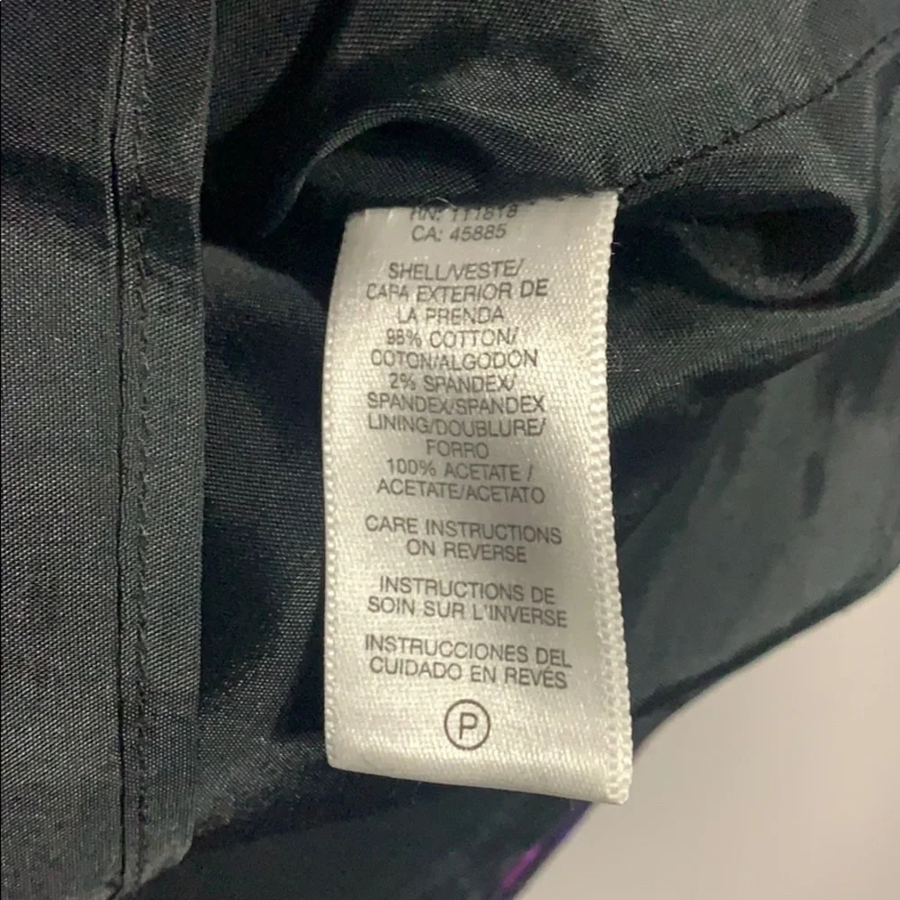 Michael Kors Dress Purple Floral Shift Mini Spring Wedding Garden Prom Size 2